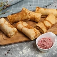 Блины с мясом