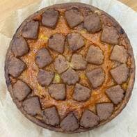 Пирог с тыквой, апельсином и манго
